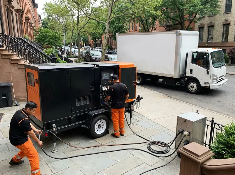 Temporary Site Power & Generator Rental in New York, NY